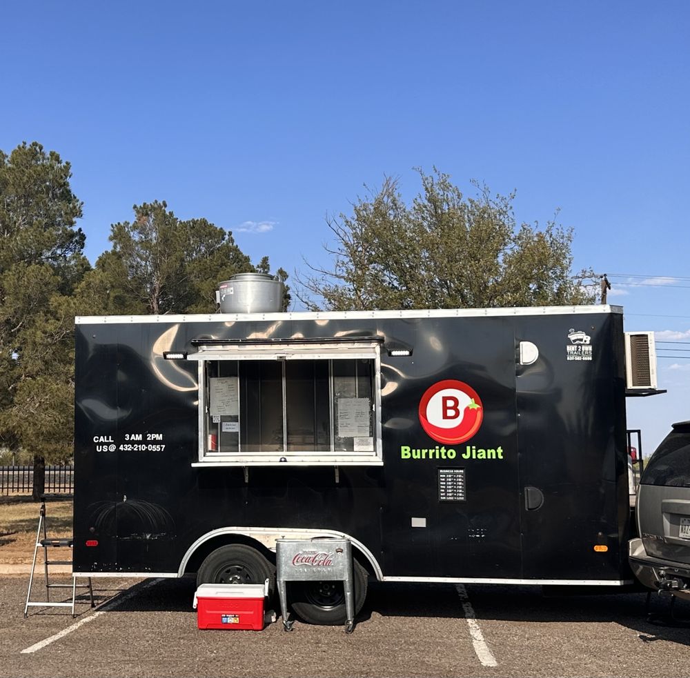 BURRITO JIANT Updated August 2024 Big Spring, Texas Food Trucks Phone Number Yelp