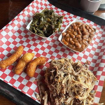 The Q Shack - BBQ plate - Barbeque Near Me - Charlotte, North Carolina
