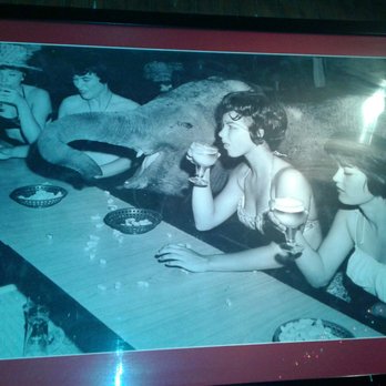 Chez Jay - Plenty of vintage color and B&E images adorn the walls. - Steakhouses Near Me - Santa Monica, California Chez Jay - Plenty of vintage color and B&E images adorn the walls. - Steakhouses Near Me - Santa Monica, California