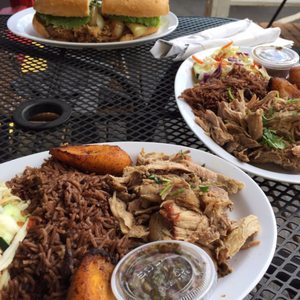 Photo of Geo's Cuban & Creole Cafe - Seattle, WA, United States. Puerco Asado &amp; El Caribe