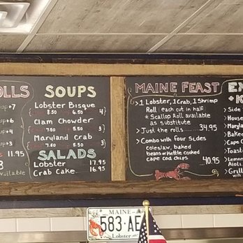 Lobster West - Menu 08/2018 - Seafood Near Me - Coronado, California