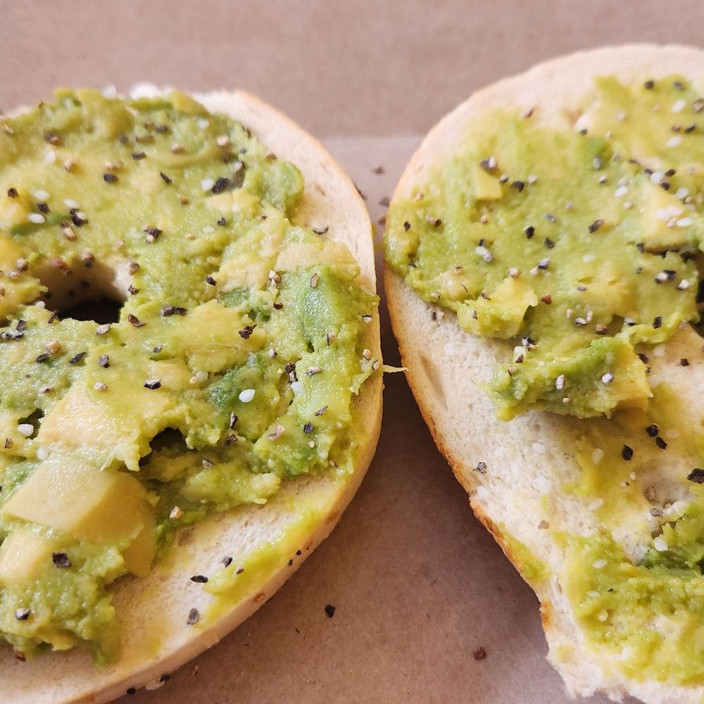 Einstein Bros. Bagels - Avacado toast on everything bagel - Breakfast & Brunch Near Me - Richmond, Kentucky