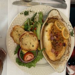 Magnolia Grill - Stuffed flounder