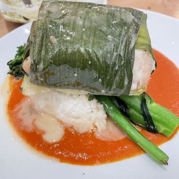 AB Kitchen - Baked Cod special (not impressed and which this was explained better/ more thoroughly) - New American Near Me - Atlantic Beach, Florida