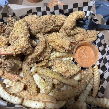 Time-out! - Catfish, Prawns,Oysters and Fries - Soul Food Near Me - Oakland, California