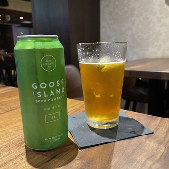 Batch - Goose Island beer with a chilled glass - American Near Me - Miami, Florida Batch - Goose Island beer with a chilled glass - American Near Me - Miami, Florida