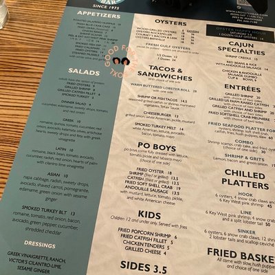 Menu photo 8 The Oyster Bar Little Rock, AR Menu photo 8 The Oyster Bar Little Rock, AR