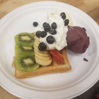 Waffle and Berry - Kireina Hana $7 for 1 waffle yum - Waffles Near Me - Honolulu, Hawaii Waffle and Berry - Kireina Hana $7 for 1 waffle yum - Waffles Near Me - Honolulu, Hawaii