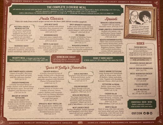 Menu photo 6 The Old Spaghetti Factory Duarte, CA Menu photo 6 The Old Spaghetti Factory Duarte, CA