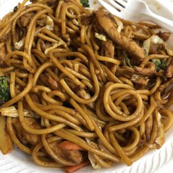 Osaka Japanese Restaurant - Chicken yakisoba (Ate some before taking a pic!)