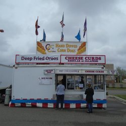 D&D Concessions - Outside of the food trailer.