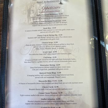The Thayer - Appetizers - New American Near Me - Annandale, Minnesota The Thayer - Appetizers - New American Near Me - Annandale, Minnesota