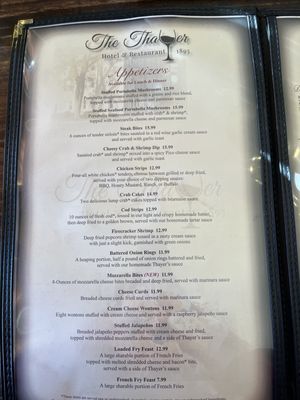 Menu photo 2 The Thayer Annandale, MN Menu photo 2 The Thayer Annandale, MN