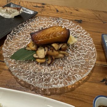 Hito Yatai - Miso black cod with mushrooms - Japanese Near Me - Carmichael, California Hito Yatai - Miso black cod with mushrooms - Japanese Near Me - Carmichael, California