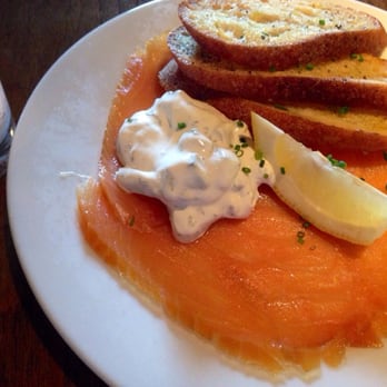 Betty - Happy hour smoked salmon carpaccio. It's bigger than it looks in this pic! - New American Near Me - Seattle, Washington Betty - Happy hour smoked salmon carpaccio. It's bigger than it looks in this pic! - New American Near Me - Seattle, Washington