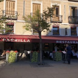 Outside Patio Area of De Maria Parrilla Restaurant Outside Patio Area of De Maria Parrilla Restaurant
