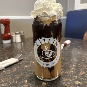 The Ettlin's Cafe - Large iced milk chocolate mocha - Cafes Near Me - New Prague, Minnesota The Ettlin's Cafe - Large iced milk chocolate mocha - Cafes Near Me - New Prague, Minnesota