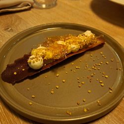 Le Génépi - Dessert au miel