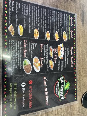 Menu photo 1 Tortilleria La Union Mesquite, TX Menu photo 1 Tortilleria La Union Mesquite, TX