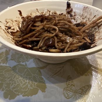 J-Bistro - Jjajangmyeon. Sorry I was hungry so I ate before I took this picture. - Chinese Near Me - Atlanta, Georgia