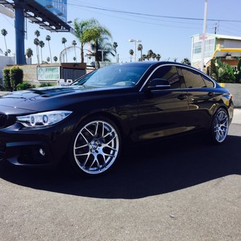 Nitrous Garage Auto Inc. - 20" off set Avant Guard M310 wheels on my brand new 428i Gran Coupe. - Tires Near Me - Pomona, California Nitrous Garage Auto Inc. - 20" off set Avant Guard M310 wheels on my brand new 428i Gran Coupe. - Tires Near Me - Pomona, California