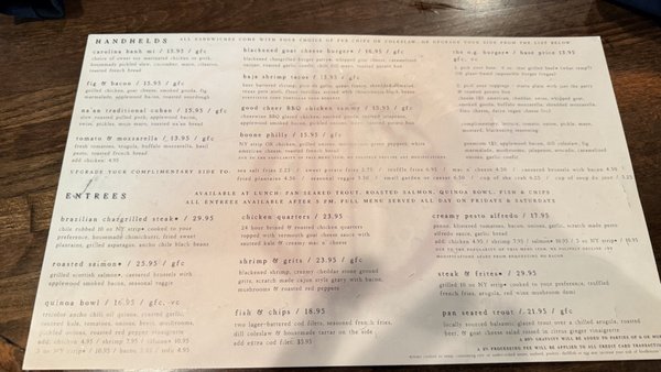 Menu photo 1 The Local Boone, NC Menu photo 1 The Local Boone, NC