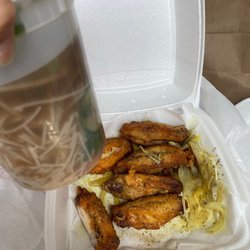 Pho House - Veg pho w tofu & lemon grass wings