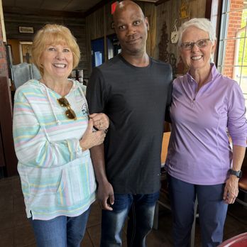 The Grille - Me, Mo, (works there) and my sis! - American Near Me - Mount Vernon, Illinois The Grille - Me, Mo, (works there) and my sis! - American Near Me - Mount Vernon, Illinois