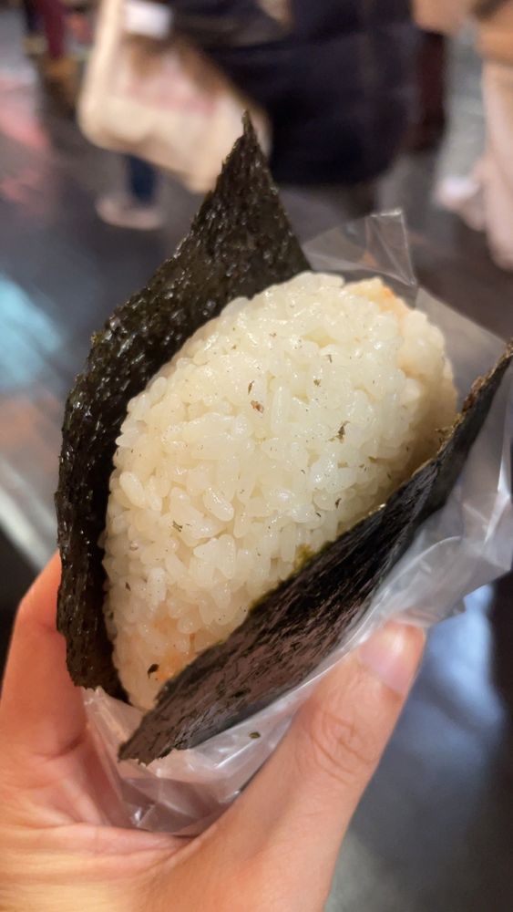 Food from Kaikigori Onigiri
