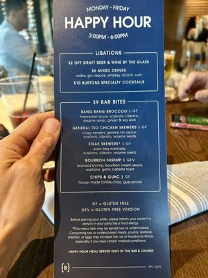Menu photo 4 Burtons Grill & Bar Plantation, FL