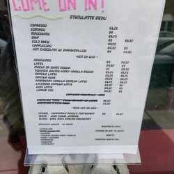 Bond Coffee - Menu