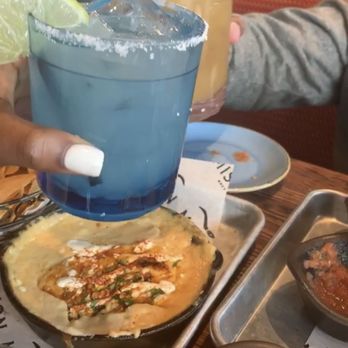 Mission Navy Yard - Mission Margarita (blue) and jameson cider (orange) - Bars Near Me - Washington, DC, District of Columbia