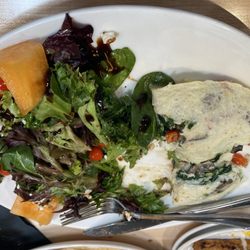 Egg white omelet