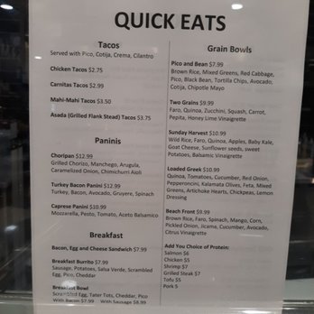 Village Beach Market - Menu - Grocery Near Me - Vero Beach, Florida