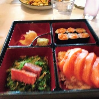 The Hamilton - Salmon Bento box - Seafood Near Me - Washington, DC, District of Columbia
