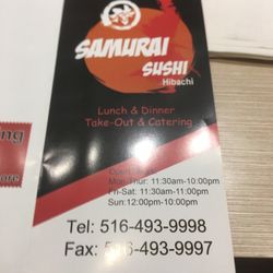 Samurai Sushi & Korean Food