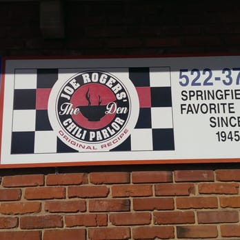 The Chili Parlor - Joe Rogers Sign - Comfort Food Near Me - Springfield, Illinois The Chili Parlor - Joe Rogers Sign - Comfort Food Near Me - Springfield, Illinois