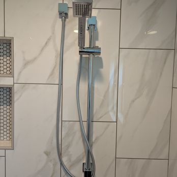Mac Plumbing  - New walk in shower valve trim. - Plumbing Near Me