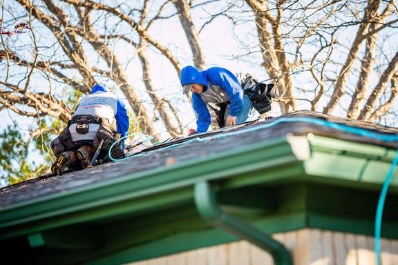 Slide of Frank Phillips Roofing