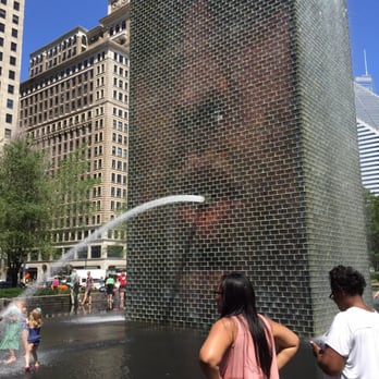Crown Fountain - Public Art Near Me - Chicago, Illinois