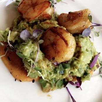 Wicked Sisters - Chipotle shrimp on sweet potato - American Near Me - Baltimore, Maryland Wicked Sisters - Chipotle shrimp on sweet potato - American Near Me - Baltimore, Maryland