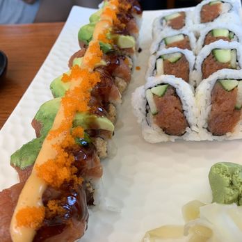 Sushiland - Spicy tuna roll and hot night roll - Japanese Near Me - Hayward, California