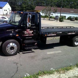 Key Collision towing and recovery - new truck! she's a sweet one...