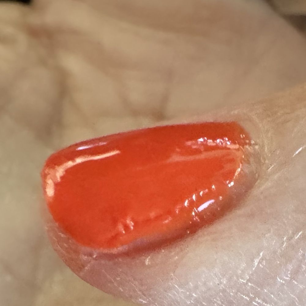 My sad-looking manicure. My sad-looking manicure.