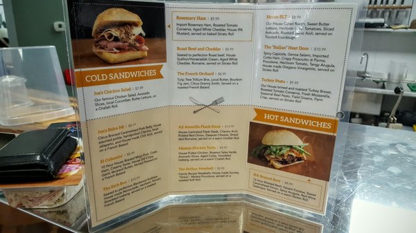 Menu photo 3 Joe's Next Door Carmel, IN