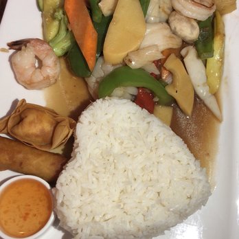Malai Thai Restaurant - Lunch special: Fisherman's rice place - Thai Near Me - Randolph, Massachusetts Malai Thai Restaurant - Lunch special: Fisherman's rice place - Thai Near Me - Randolph, Massachusetts