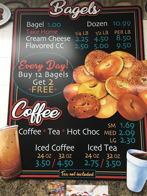 Menu photo 1 Fresh & Hot Bagels Rocky Point, NY