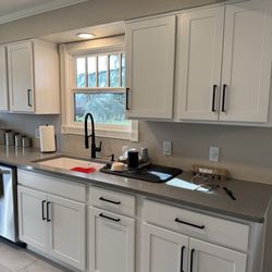 Cabinet Connection - Sink area