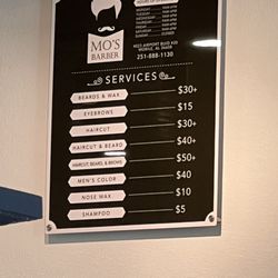 Mo's Barber - Pricing