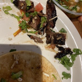 Baja Fish Tacos - A few burnt pieces of carne asada - Seafood Near Me - Norco, California Baja Fish Tacos - A few burnt pieces of carne asada - Seafood Near Me - Norco, California